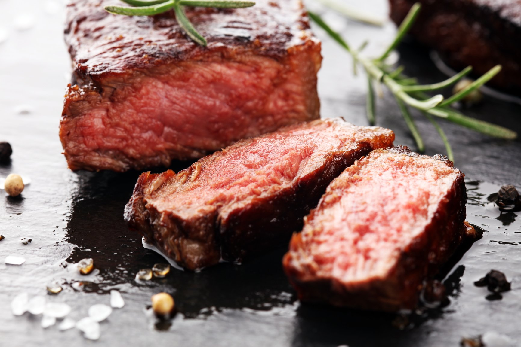 Barbecue Rib Eye Steak or rump steak - Dry Aged Wagyu Entrecote Steak